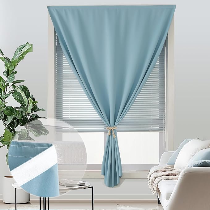Self Adhesive Curtains, No Drilling Rodless Design - Image 8