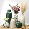 Ceramic Vase Set of 6，Flower Vases，Small Vases by Brajttt