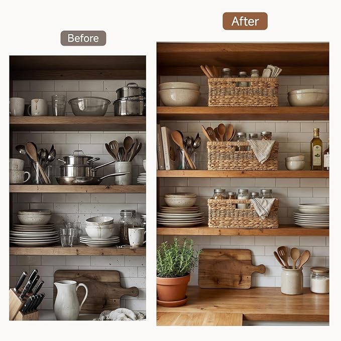 StorageWorks Large Wicker Baskets - Image 6