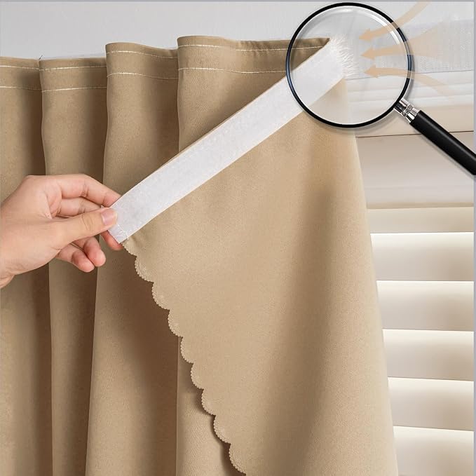 Self Adhesive Curtains by gonnrly
