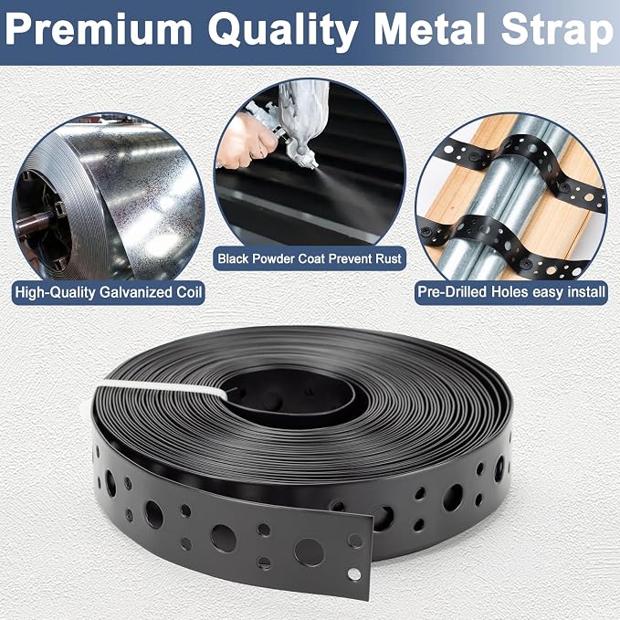 Metal Strap 1-Inch x 33FT 0.6mm Thickness - Image 3