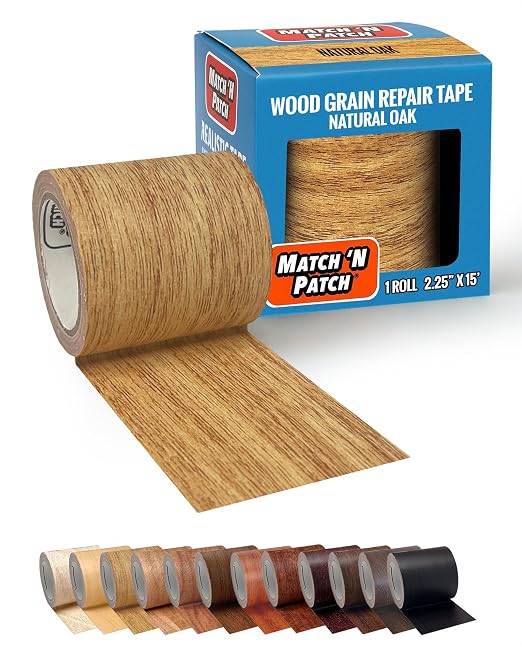 MATCH 'N PATCH Wood Grain Repair Tape by MatchNPatch