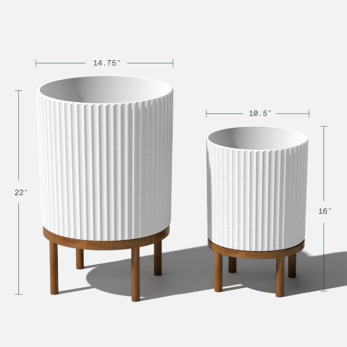 Veradek Demi Series Raised Duo Planters - Image 3