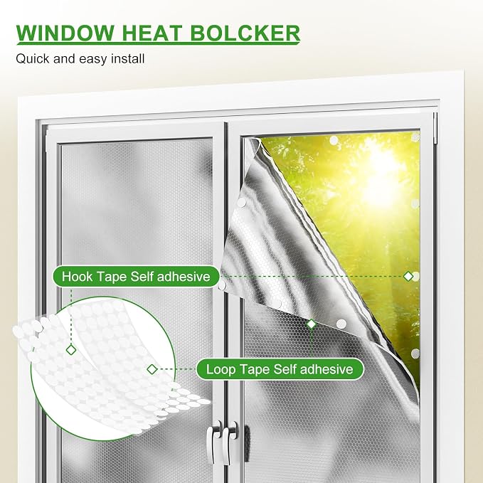 RV Door Window Shade Cover, Reflective Insulation Shade - Image 5