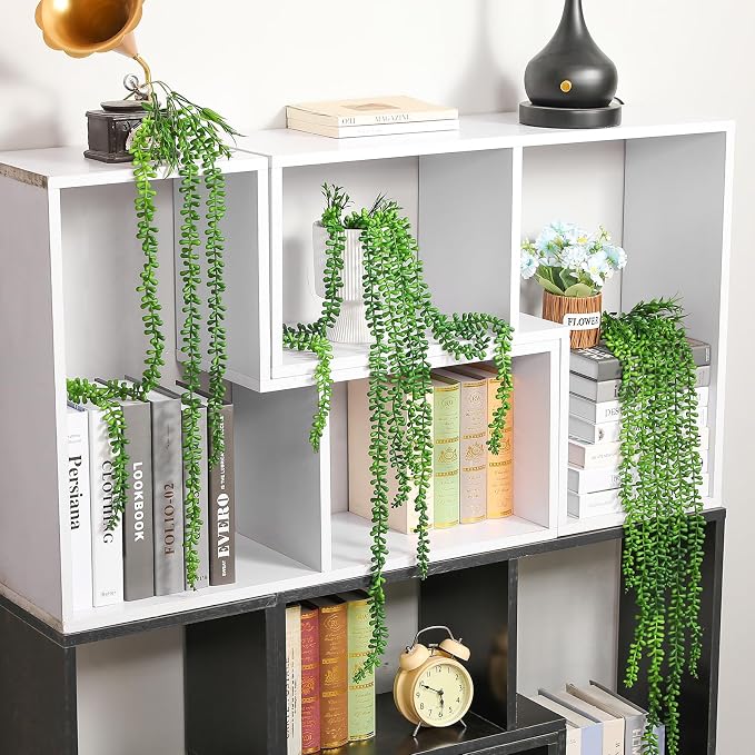 6 Pack Fake Plants Artificial Wall Hanging Succulents Plant | Boho Hanging - Image 7