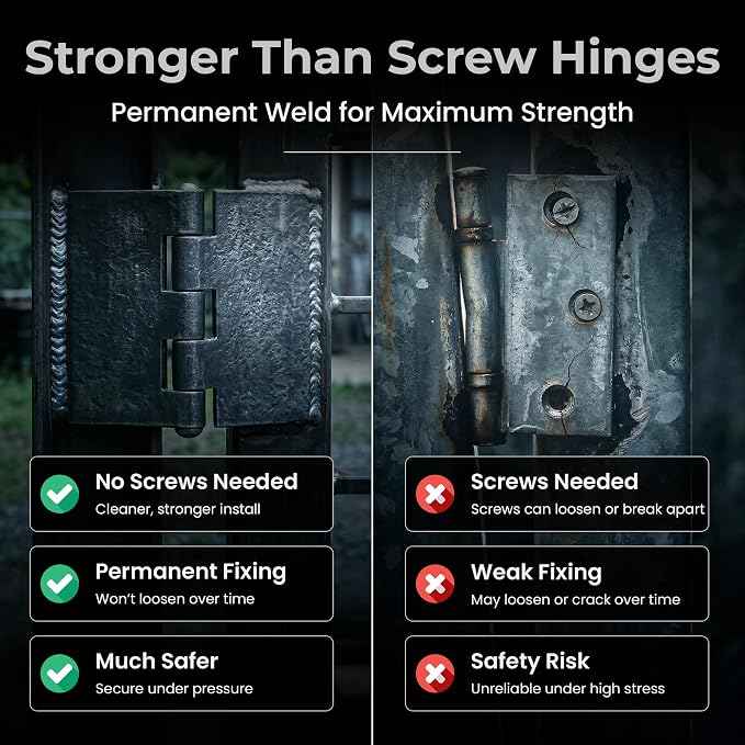 Heavy Duty Weldable Hinges | Steel Butt Hinge Design - Image 8