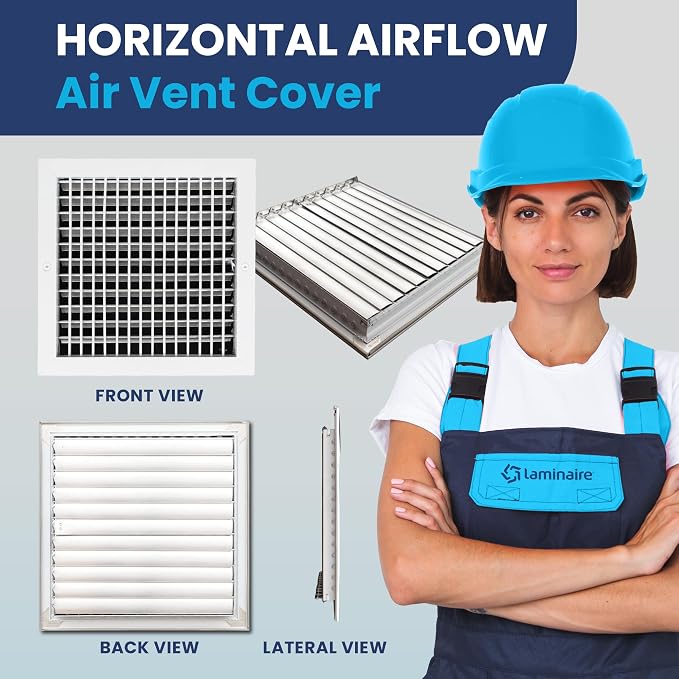 12 x 12 Duct Hole Adjustable Vent Cover - Image 2
