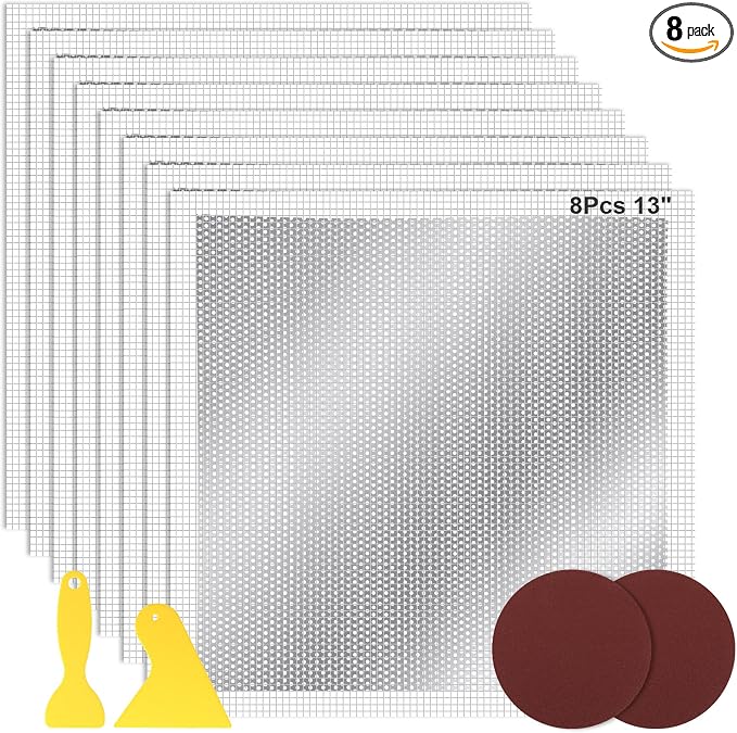 Drywall Repair Kit 13" Drywall Patch Kit Large Hole 8Pcs Wall Patch Repair by Unknown