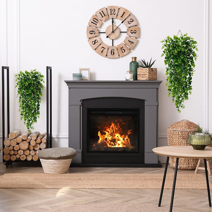 Sggvecsy 6 Pack Artificial Hanging Plants Fake Hanging Plant Faux Hanging - Image 3