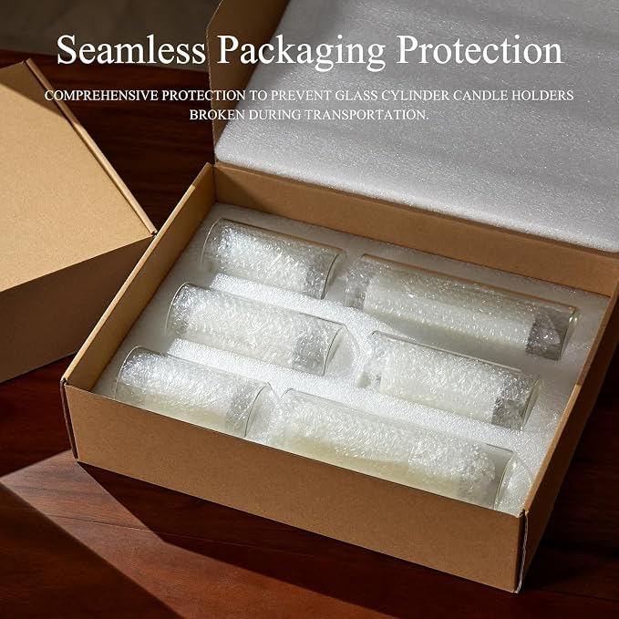 Set of 24 White Pillar Candles - Image 4
