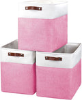 Large Fabric Storage Baskets | 50L Storage Bins, Decorative Linen Closet Baskets by Bagnizer