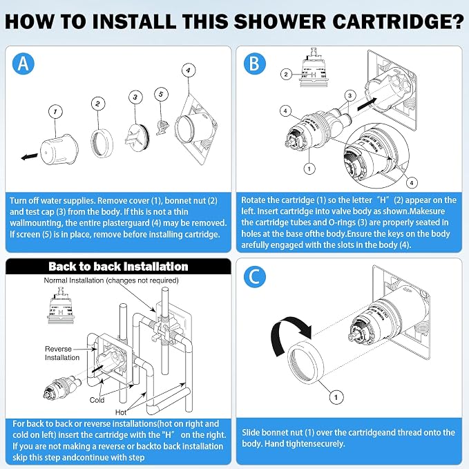 RP19804 Shower Cartridge Compatible - Image 8