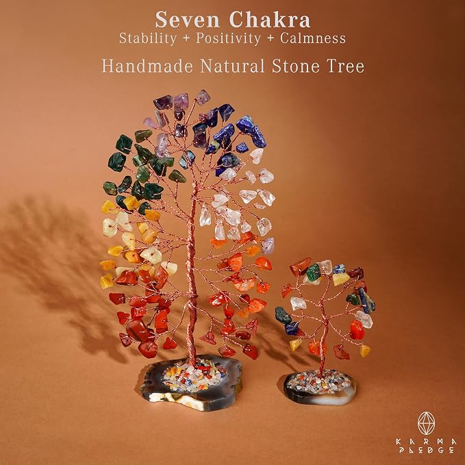 Set of 2 Crystal Trees Unique Birthday Gifts - Image 2