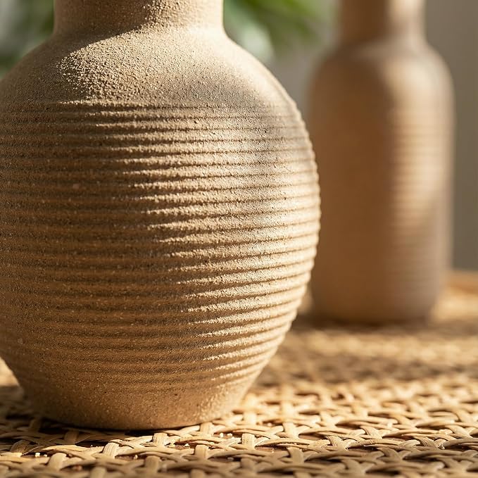 Rustic Farmhouse Vase Set of 3 - Image 6