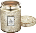 Gilt Pomander Hinoki, Large Candle Jar, 18 oz, 100 Hour Burn Time, Coconut Wax by Voluspa