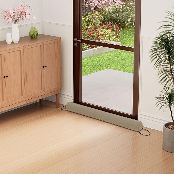 38 Inch Door Draft Stopper, Blocks Hot Cold Air - Image 2