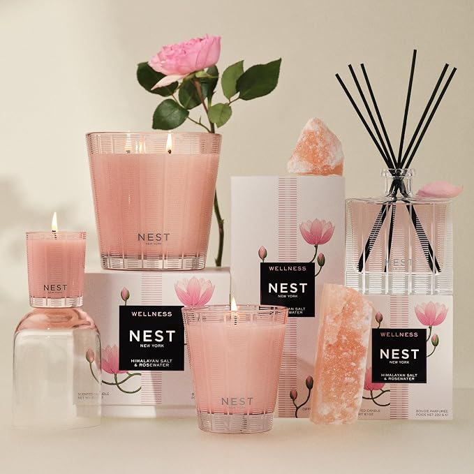NEST New York Scented Classic Candle, Himalayan Salt & Rosewater - Image 5