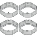 Airmont Products 4" Octagon Electrical Drawn Box Extension Ring, 1-1/2" Deep by AirmontProducts
