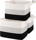 OIASKET Storage Baskets for Organizing, Woven Baskets for Shelves, Rectangle by OIASKET