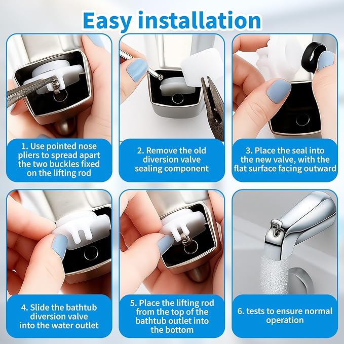 6 Sets 101237 Tub Spout Repair Kit - Image 5