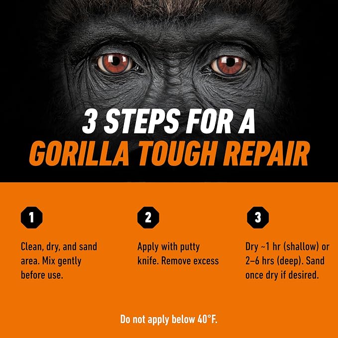 Gorilla All Purpose Wood Filler Kit, - Image 7