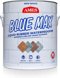AMES Blue Max White Liquid Rubber Waterproofer, 1 Gal | Flexible liquid rubber by AmesResearchLaboratories