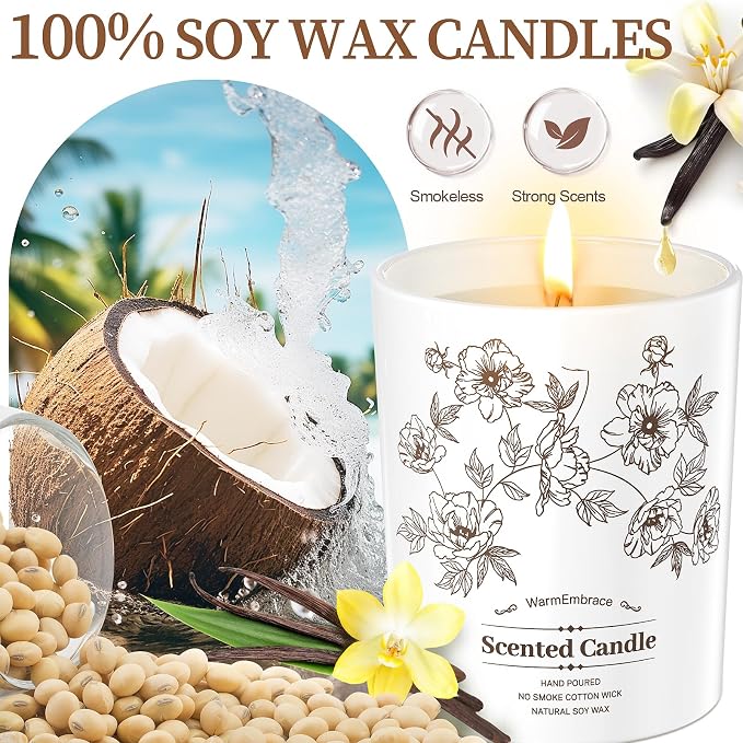 WarmEmbrace Deluxe Scented Candle - Image 2