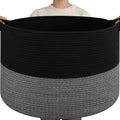 OIAHOMY 115L Extra Large Blanket Basket by MasterofSpaceOptimization
