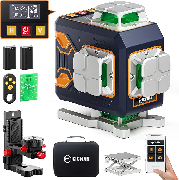 4x360° 16 Lines Laser Level by CIGMAN