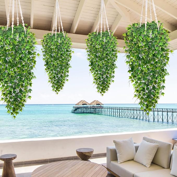 Artificial Hanging Ivy for Outdoors - Image 9