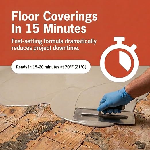 Ardex Feather Finish Quick-Setting Cement-Based Underlayment 10 lb Gray | - Image 7