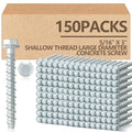 Tandefio 150 Pack 5/16 x 3 Concrete Anchors and Screw Kits Galvanized | Large by Tandefio