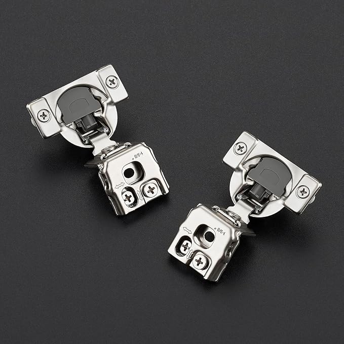 Soft Close Hinges for Kitchen Cabinet Hinges, 1-5/16 Inch Overlay, 50 Pack | 25 - Image 8