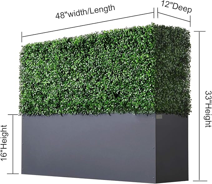 Upgraded Artificial Boxwood Hedge Wall - Image 2