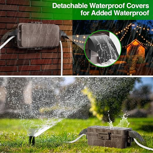 IP55 Small Outdoor Electrical Box Waterproof, - Image 3