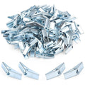 Yaocom 100 Pack 3/8-16 Spring Toggle Wing Nuts Only, Zinc Plated Stainless by Yaocom