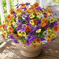 Alupssuc 24 Bundles Artificial Flowers UV Resistant by Alupssuc