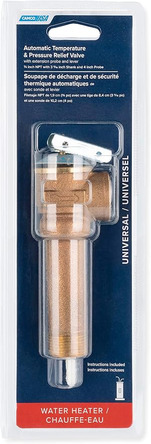 Camco 10427 3/4" Temperature and Pressure Relief Valve - Image 5