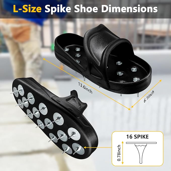Epoxy Shoes Spikes for Floor Coating | Sharp Spiked Shoes for Resinous Coatings - Image 4