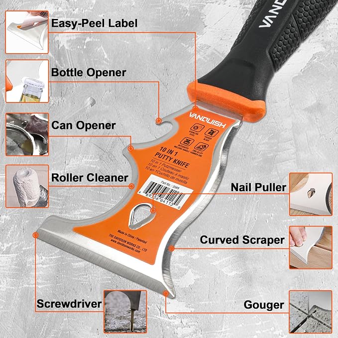 VANQUISH 10 In 1 Putty Knife - Image 2