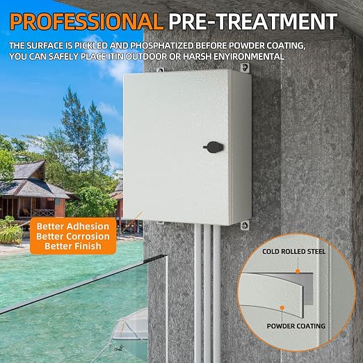 Metal Enclosure, IP65 Waterproof Electrical Box - Image 3