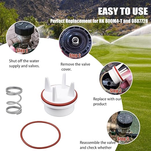 800M4 Vent Float Repair kit, for Watts 1 inch 800QT Backflow Valve | float disc - Image 4