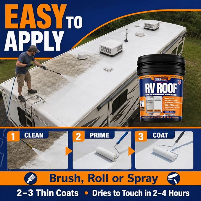 RV Roof Waterproof Sealant - Image 3