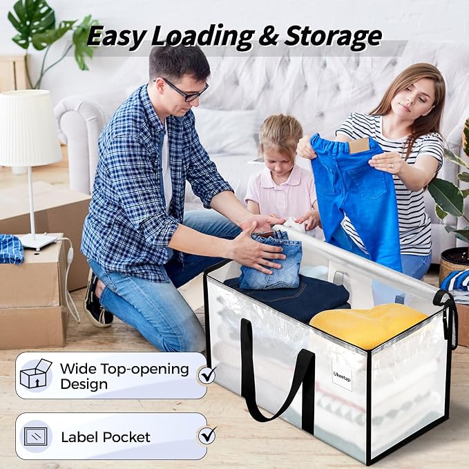 16 Pack Extra Large Clothes Storage Bins - Image 5