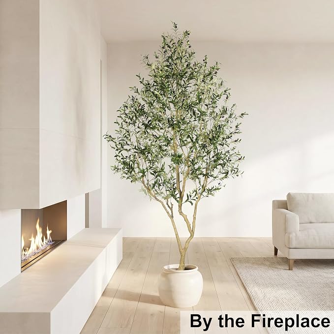 Faux Olive Tree 9ft - Image 6