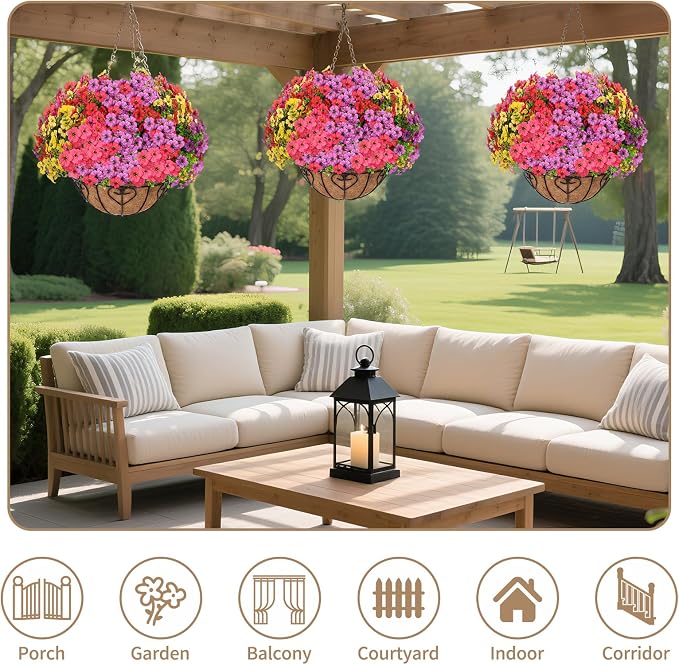 2 Sets Artificial Hanging Flower - Image 5
