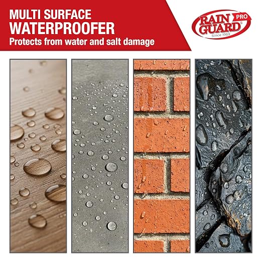 Rainguard Pro Micro-Seal Concrete Sealer, Silane Siloxane Water Repellent | - Image 6