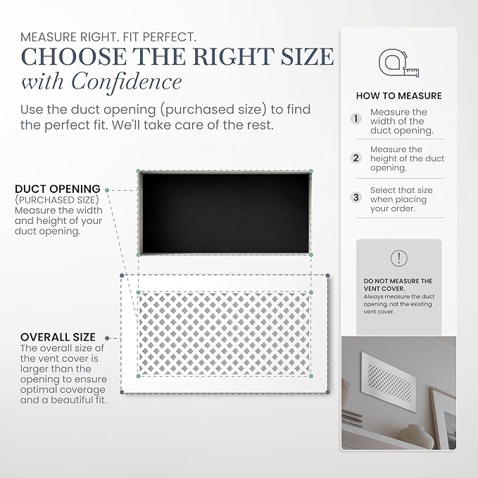 SABA Home Decor Air Vent Cover Grille - Image 6
