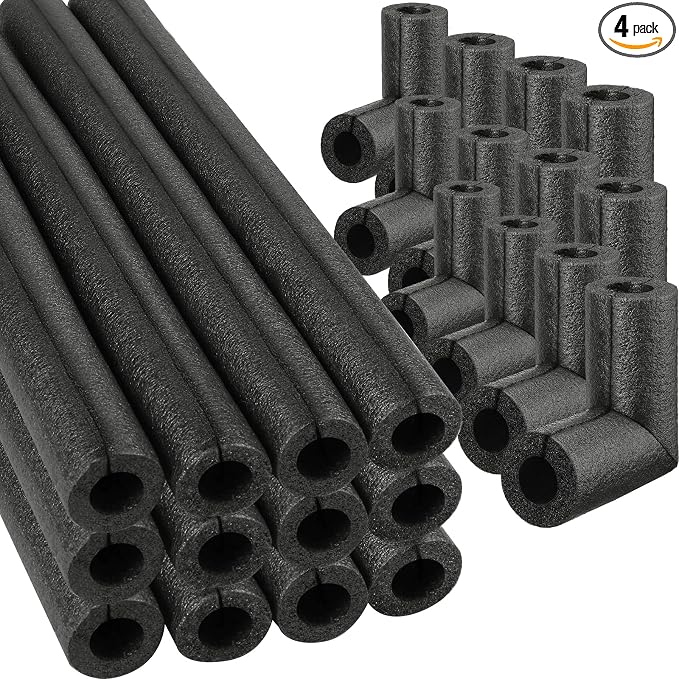 4 Pack Foam Pipe Insulation by Amylove