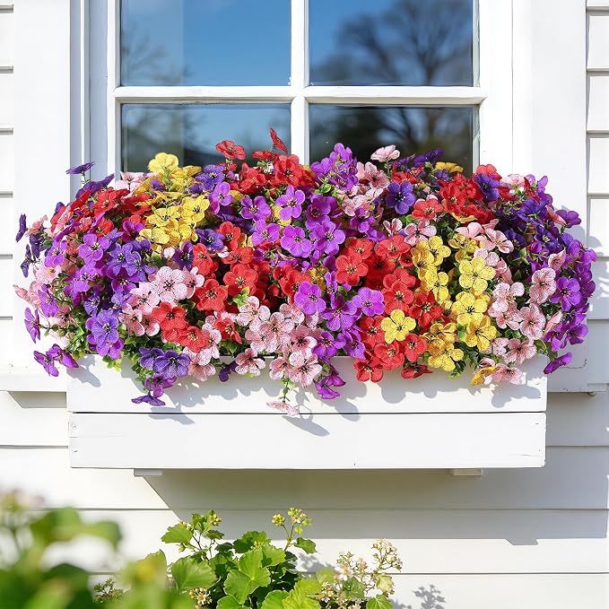 Alupssuc 20 Bundles Artificial Flowers - Image 7